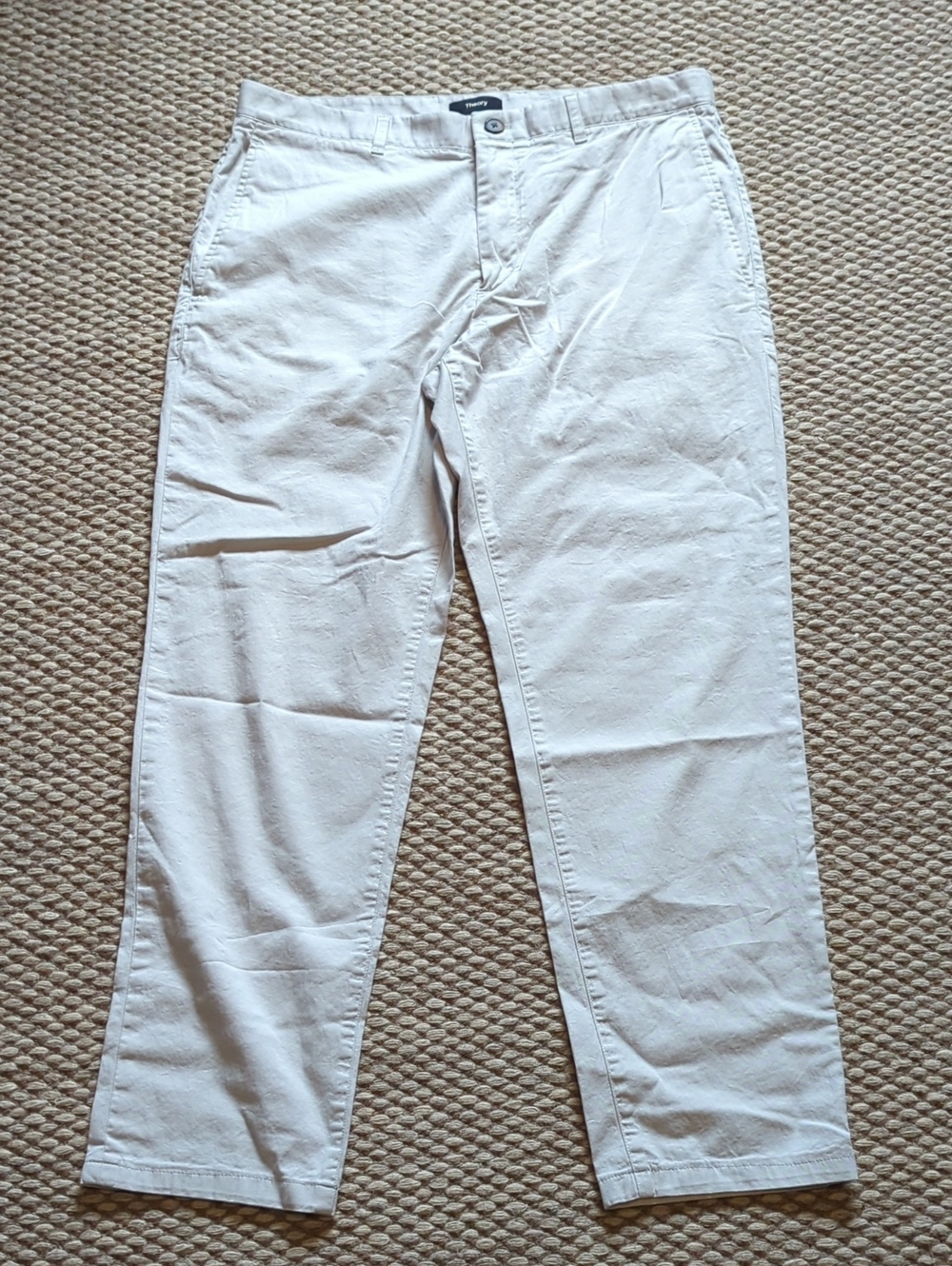 Theory White Pants